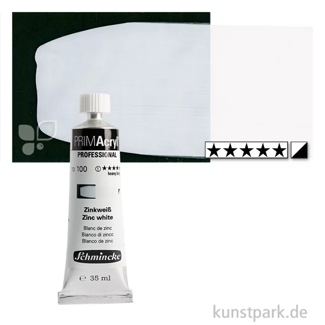 Artikelbild 1 des Artikels “Schmincke PRIMAcryl Acrylfarben 35 ml | 100 Zinkweiss“