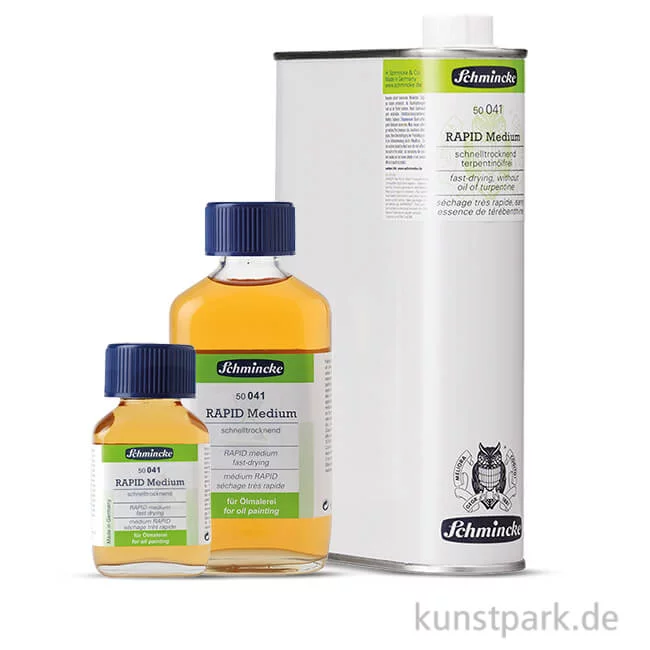 Artikelbild 1 des Artikels “Schmincke Rapid Medium, Trocknung + Transparenz “