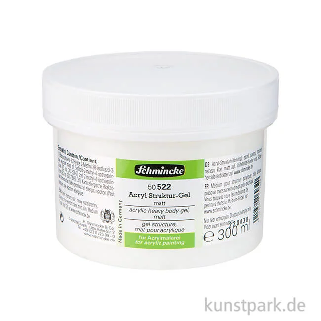 Artikelbild 1 des Artikels “Schmincke Struktur-Gel matt 300 ml “