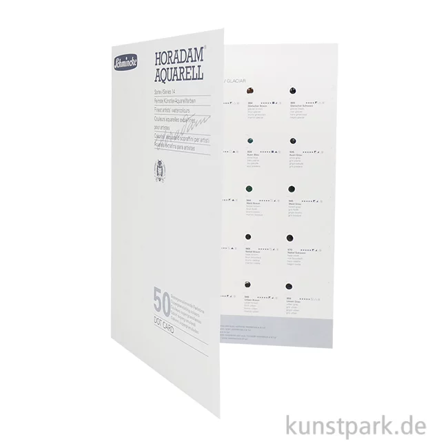 Artikelbild 1 des Artikels “Schmincke Supergranulierend - Dot Card 50 Farbtöne - HORADAM Farbkarte “