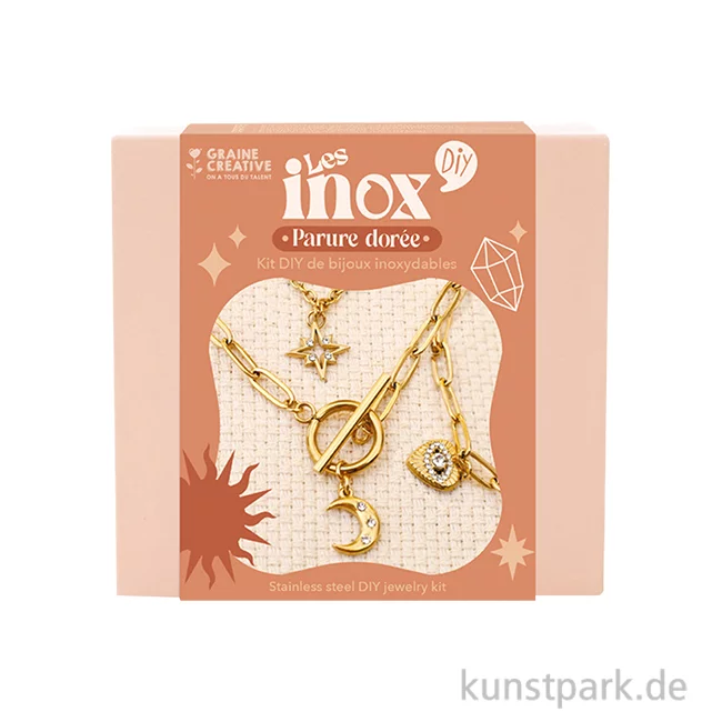 Artikelbild 1 des Artikels “Schmuck Bastelset - Edelstahl, Rostfrei, Gold “