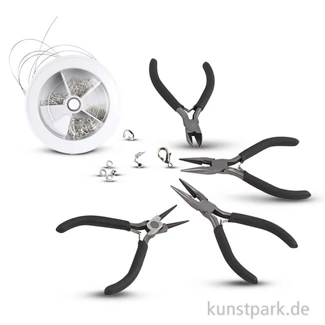 Artikelbild 1 des Artikels “Schmuck-Bastelset mit Werkzeug für Anfänger, 100 sortierte Teile “