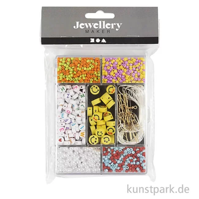 Artikelbild 1 des Artikels “Schmuck Perlen Kreativ-Mix, Bunte Farben, Regenbogen “