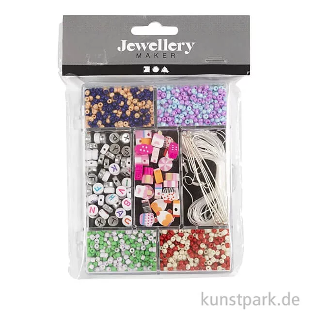 Artikelbild 1 des Artikels “Schmuck Perlen Kreativ-Mix, Pastellfarben, Süßigkeiten “
