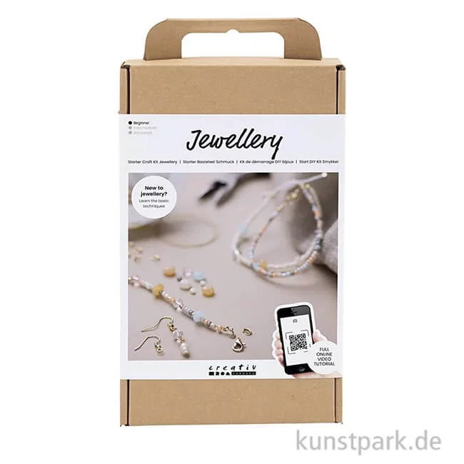 Artikelbild 1 des Artikels “Schmuck Starter Bastelset mit viel Zubehör - Klassische Perlen “