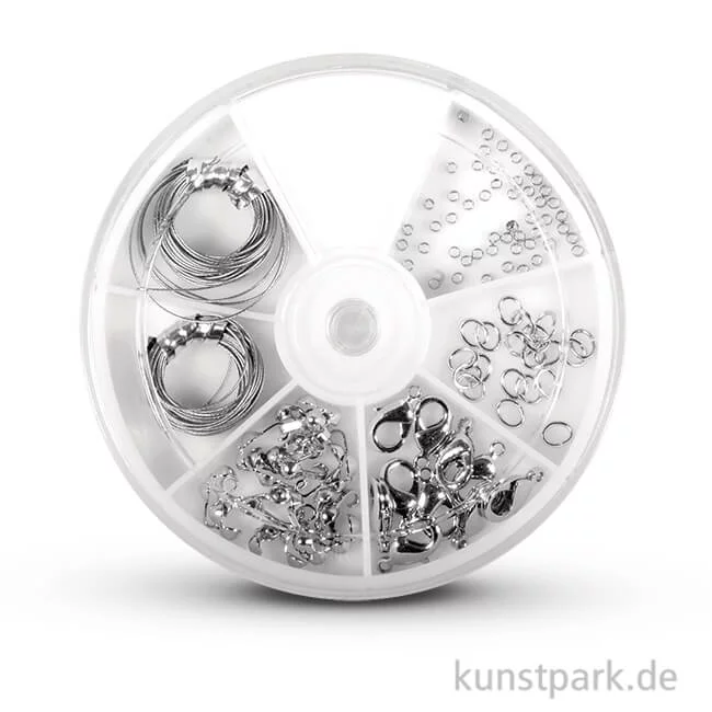 Artikelbild 1 des Artikels “Schmuck-Starter-Set mit umfangreichem Zubehör - silber “