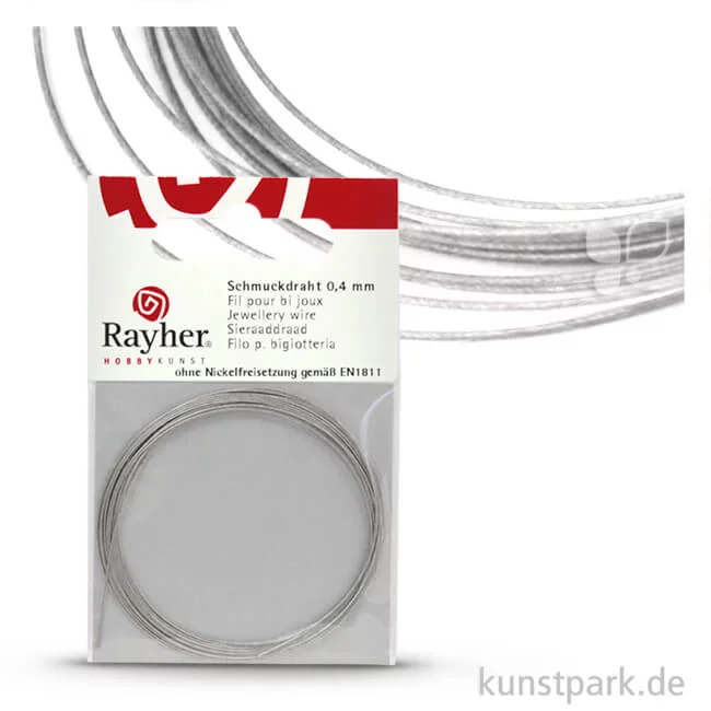 Artikelbild 1 des Artikels “Schmuckdraht - 0,4 mm - 2 Meter “