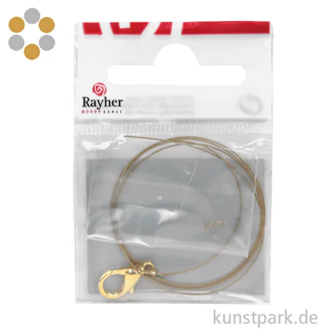 Artikelbild 1 des Artikels “Schmuckdraht-Collier mit Zubehör - 50 cm Länge “