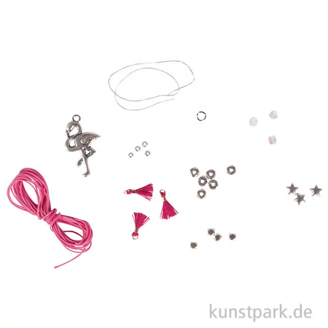 Artikelbild 1 des Artikels “Schmuckset - Vaia Flamingo für 1 Kette und 1 Armband “