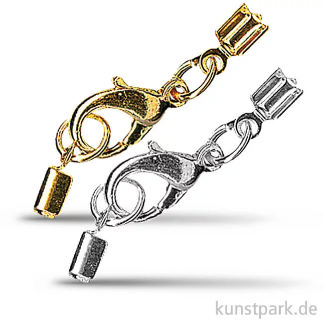 Artikelbild 1 des Artikels “Schmuckverschluss montiert für 2 mm Bänder, 1 Stück “