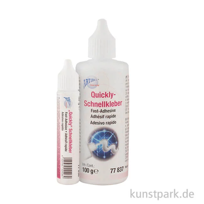 Artikelbild 1 des Artikels “Schnellkleber Quickly, lösungsmittelfrei und schnellklebend “