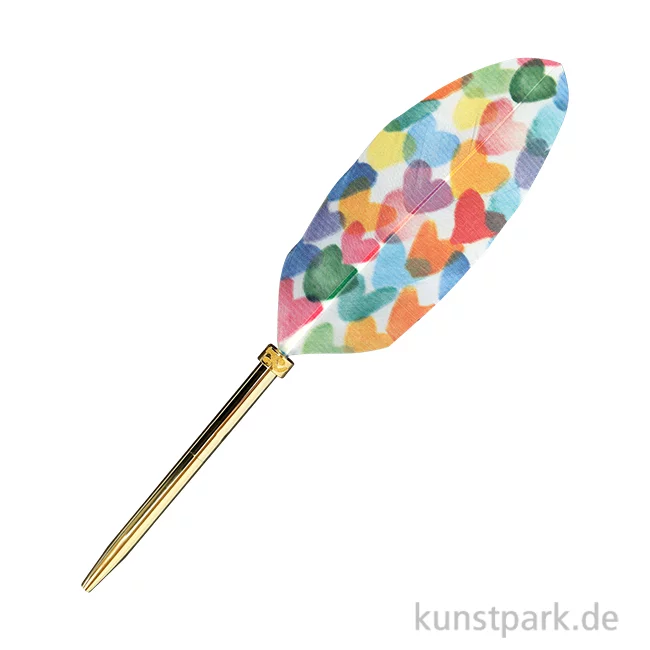 Artikelbild 1 des Artikels “Schreibfeder - Herzen Design, 23 cm “