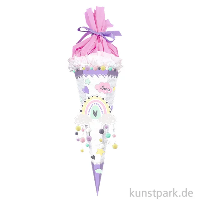 Artikelbild 1 des Artikels “Schultüten-Bastelset Easy Line Regenbogen mit viel Zubehör “