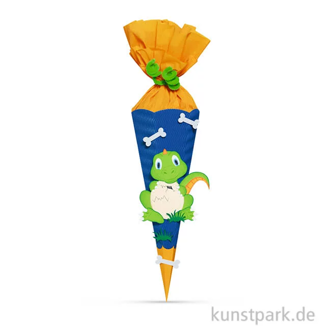 Artikelbild 1 des Artikels “Schultüten-Bastelset Mini - Dino, mit umfangreichem Zubehör “