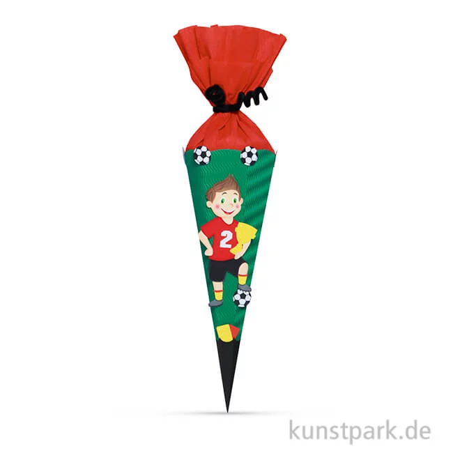 Artikelbild 1 des Artikels “Schultüten-Bastelset Mini - Fußballer, mit umfangreichem Zubehör “