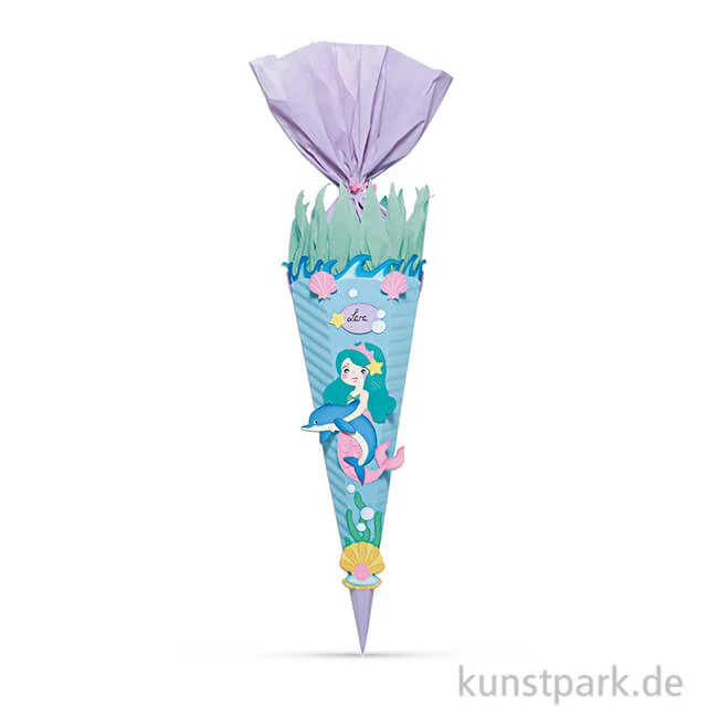 Artikelbild 1 des Artikels “Schultüten-Bastelset - Meerjungfrau mit viel Zubehör “