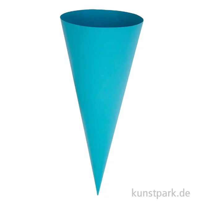 Artikelbild 1 des Artikels “Schultütenrohling Farbig, 70 cm Farbe | Türkis“