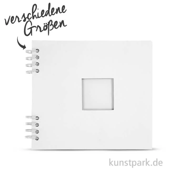 Artikelbild 1 des Artikels “Scrapbook-Album weiß, spiralgebunden, 20 Blatt, 250 g “