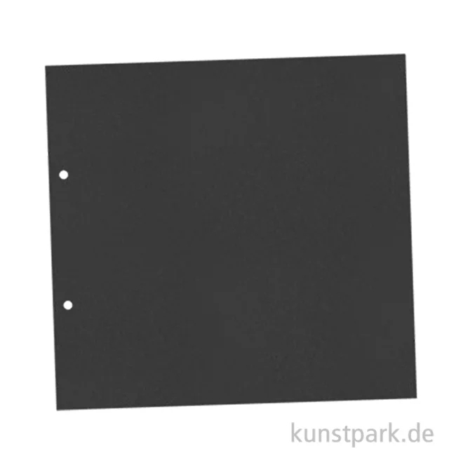 Artikelbild 1 des Artikels “Scrapbook Karton Einlagen - Schwarz, 31x32,5cm, 4-fach gelocht, 15 Stk “