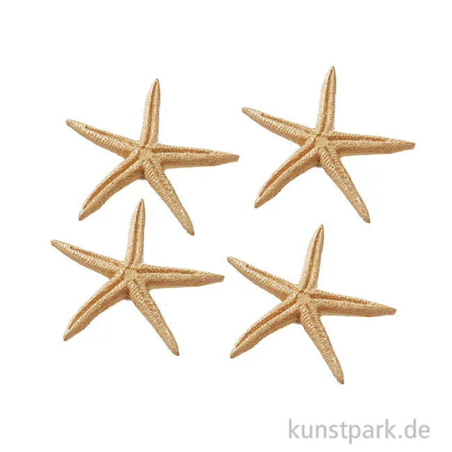Artikelbild 1 des Artikels “Mini Seestern mit Glitzer, 6,5 cm, 4 Stück “