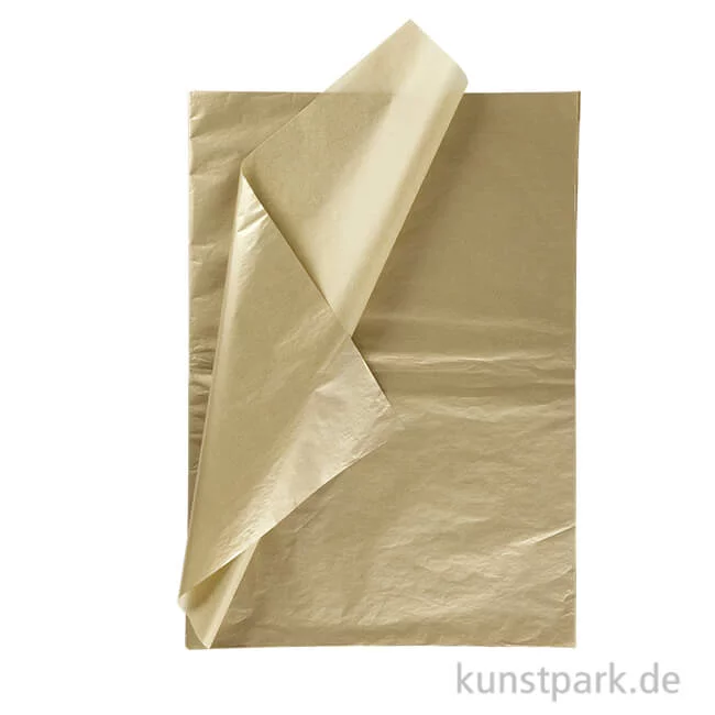Artikelbild 1 des Artikels “Seidenpapier 50 x 70 cm, 25 Blatt, 14 g Gold“