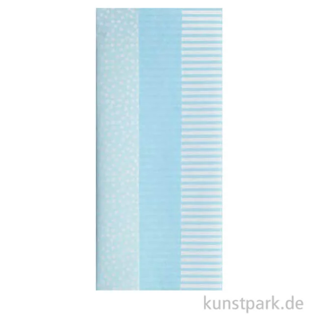 Artikelbild 1 des Artikels “Seidenpapier, 50x70 cm, 6 Blatt - Blau Mix “