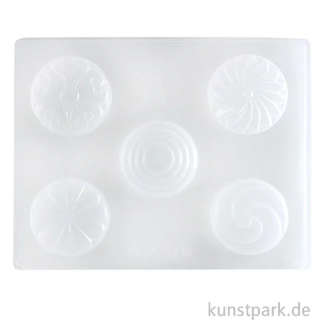 Artikelbild 1 des Artikels “Seifenform - 5 runde Dekore “