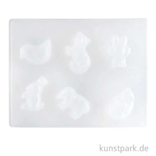 Artikelbild 1 des Artikels “Seifenform - Tiere mit 6 Formen “