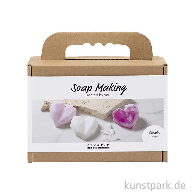 Artikelbild 1 des Artikels “Seifengießen Set - Herzen, Pink “