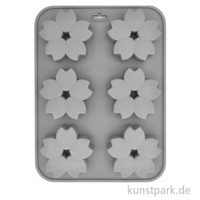 Artikelbild 1 des Artikels “Seifengießform - Kirschblüten “