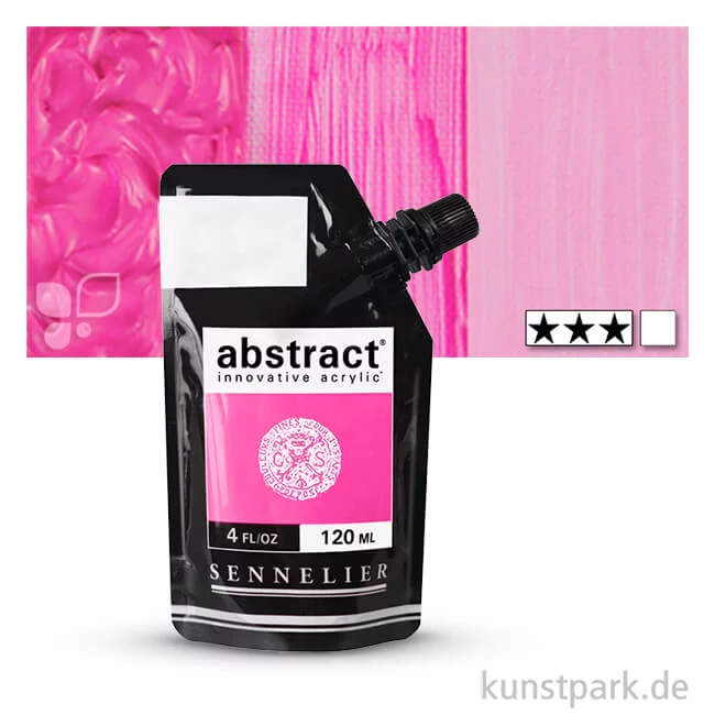 Artikelbild 1 des Artikels “Sennelier ABSTRACT Acrylfarbe 120 ml | Fluo Rosa“