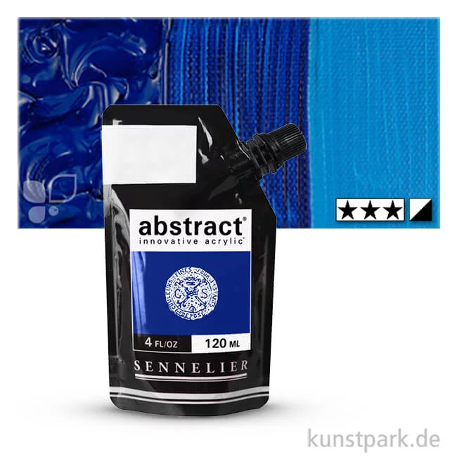 Artikelbild 1 des Artikels “Sennelier ABSTRACT Acrylfarbe 120 ml | Primärblau“