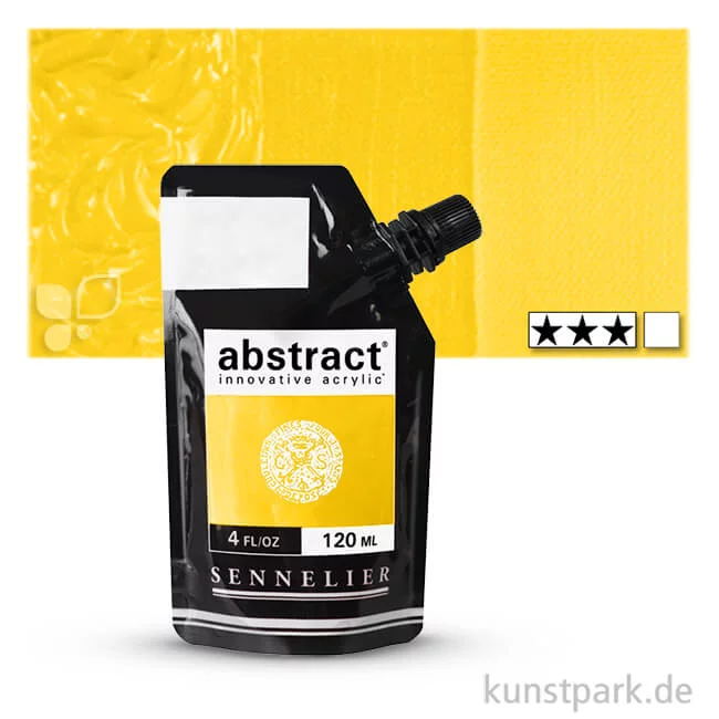 Artikelbild 1 des Artikels “Sennelier ABSTRACT Acrylfarbe 120 ml | Primärgelb“