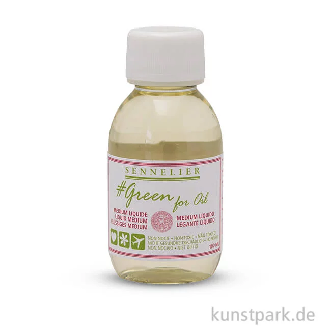 Artikelbild 1 des Artikels “Sennelier Green for Oil flüssiges Malmittel 100 ml“