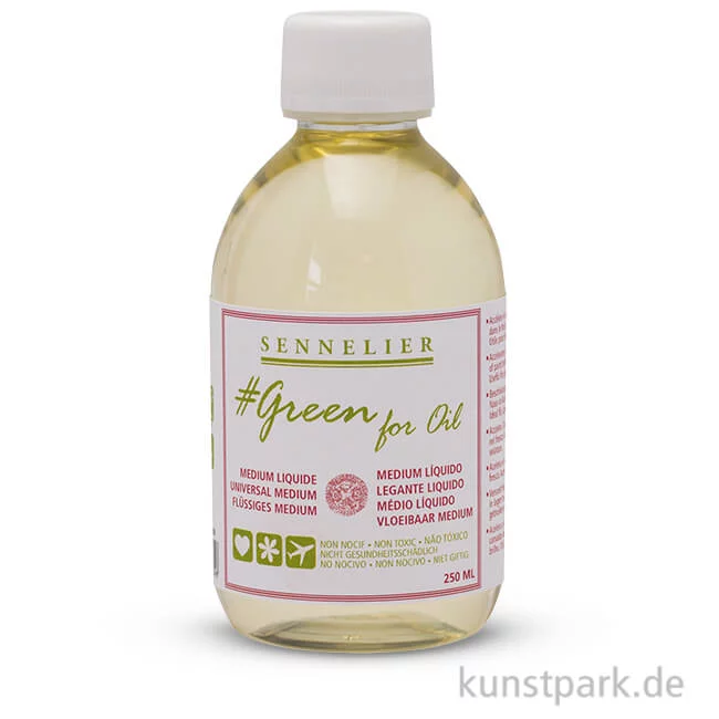 Artikelbild 1 des Artikels “Sennelier Green for Oil flüssiges Malmittel 250 ml“
