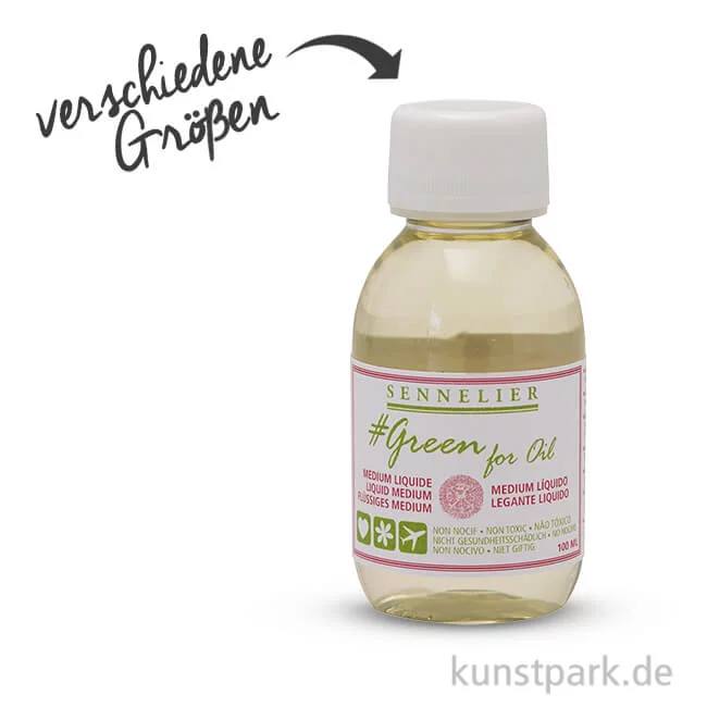Artikelbild 1 des Artikels “Sennelier Green for Oil flüssiges Malmittel “