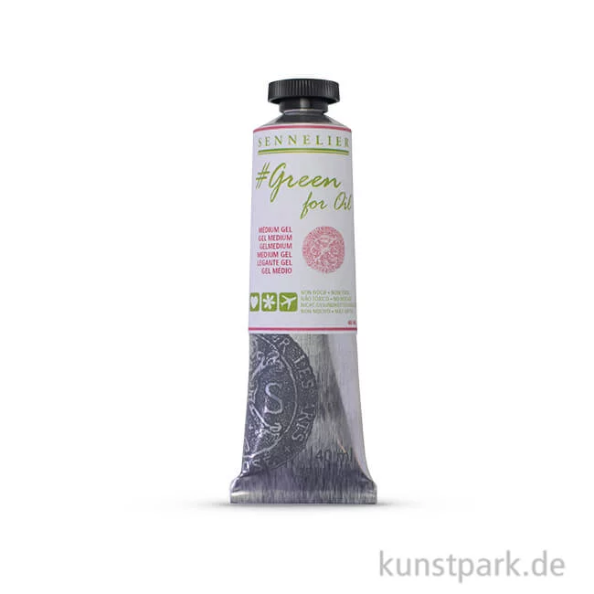 Artikelbild 1 des Artikels “Sennelier Green for Oil Gel-Malmittel 40 ml“