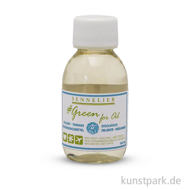 Artikelbild 1 des Artikels “Sennelier Green for Oil Verdünner 100 ml“