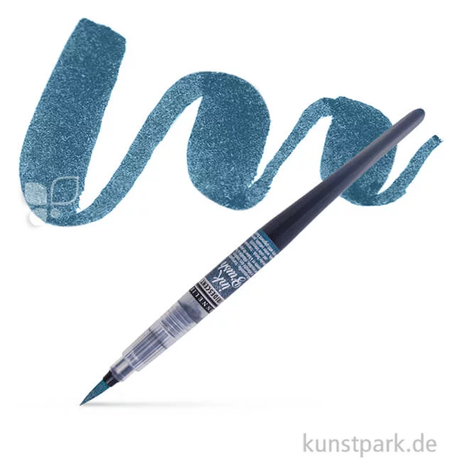 Artikelbild 1 des Artikels “Sennelier Ink Brush Pen Iridescent Einzelstift | Iridescent Indigo Blue“