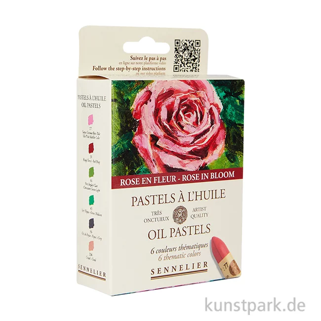 Artikelbild 1 des Artikels “Sennelier Ölpastellstifte - 6er Set, blühende Rose “
