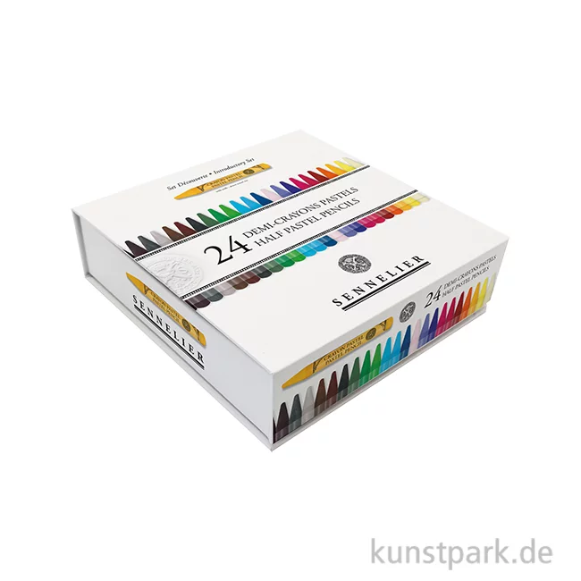 Artikelbild 1 des Artikels “Sennelier Pastellstifte Set - 24 halbe Pastellstifte in Kartonbox “