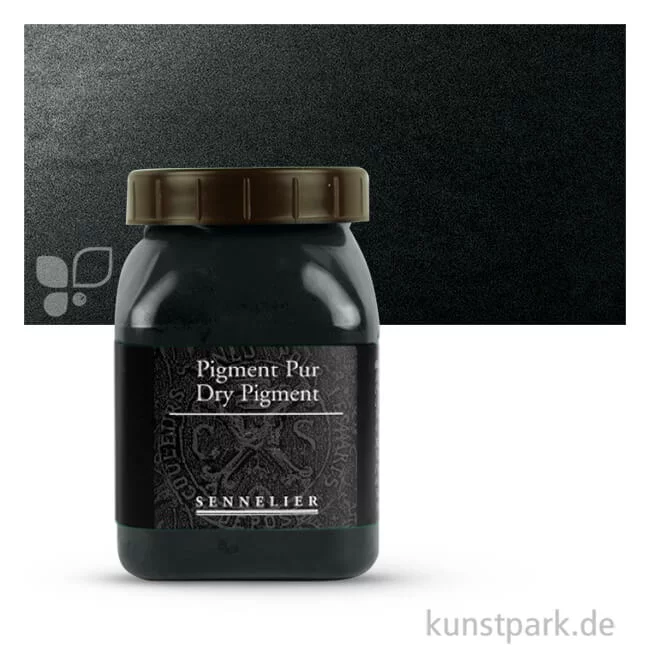 Artikelbild 1 des Artikels “Sennelier PURE Pigment Einzelfarbe | 755 Elfenbeinschwarz (120g)“