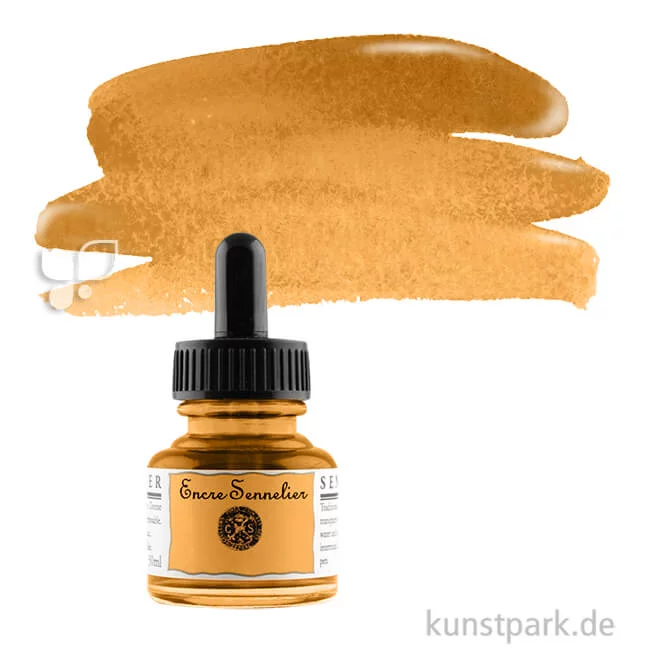 Artikelbild 1 des Artikels “Sennelier Schellacktusche 30 ml | 223 Sienna natur“