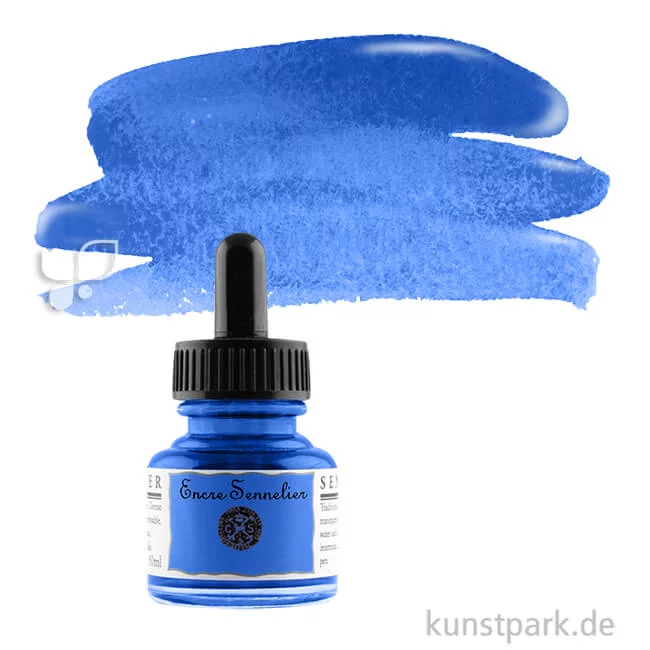 Artikelbild 1 des Artikels “Sennelier Schellacktusche 30 ml | 303 Kobaltblau“