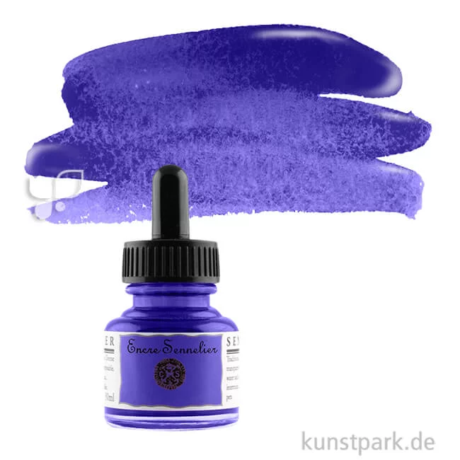 Artikelbild 1 des Artikels “Sennelier Schellacktusche 30 ml | 315 Ultramarin Blau“