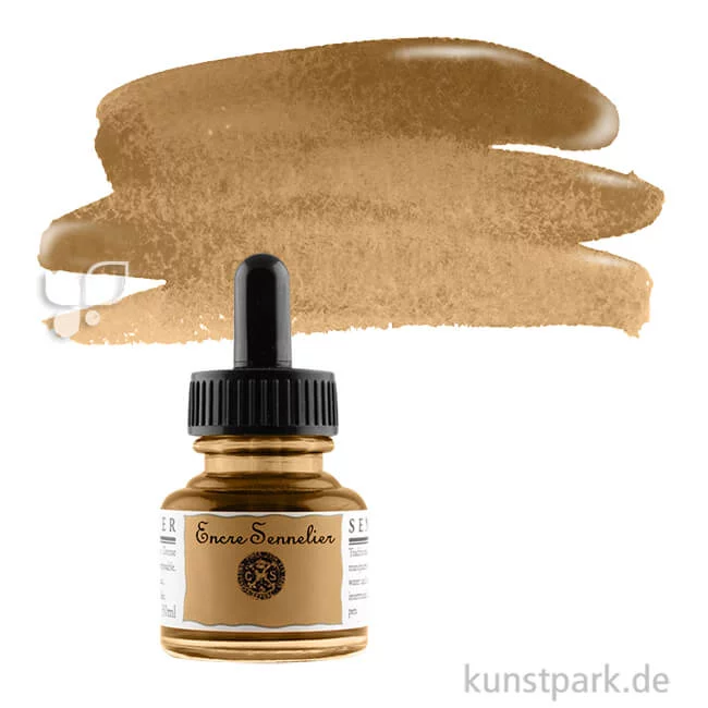 Artikelbild 1 des Artikels “Sennelier Schellacktusche 30 ml | 438 Sepia“