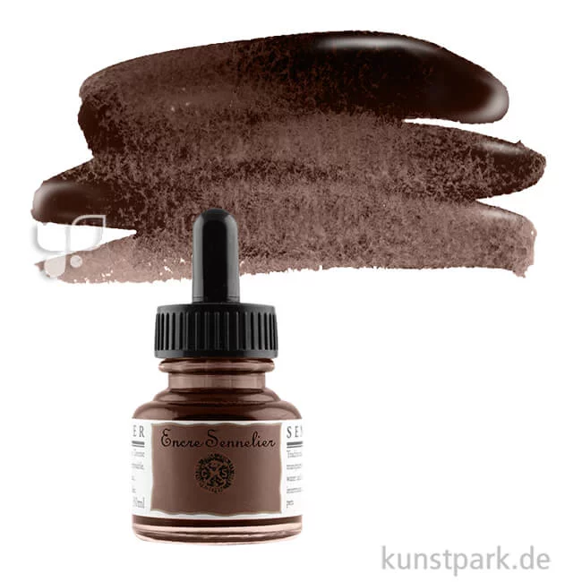 Artikelbild 1 des Artikels “Sennelier Schellacktusche 30 ml | 449 Bistre“