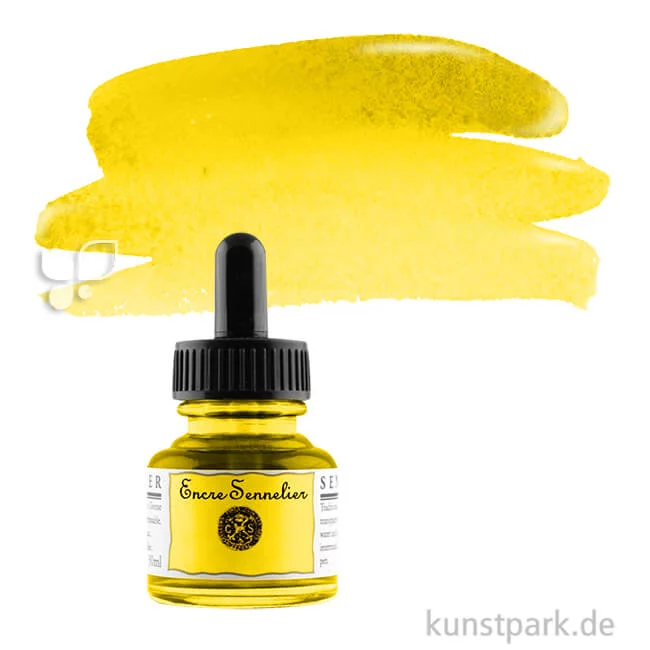 Artikelbild 1 des Artikels “Sennelier Schellacktusche 30 ml | 521 Hellgelb“