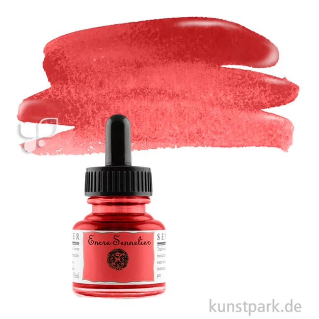 Artikelbild 1 des Artikels “Sennelier Schellacktusche 30 ml | 635 Karmin“
