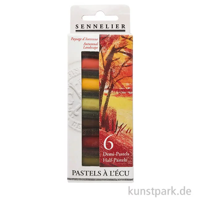 Artikelbild 1 des Artikels “Sennelier Softpastell ECU - 6 x 1/2 Stifte, Herbst “